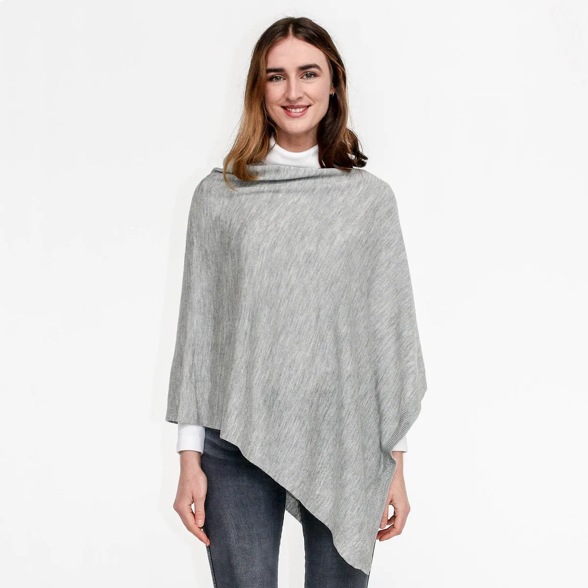 Zara Wool Poncho (Available in 4 colours)